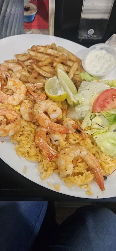Camarones a La Plancha